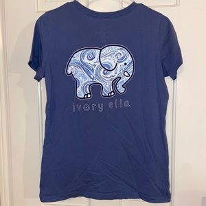 Ivory Ella short sleeve top